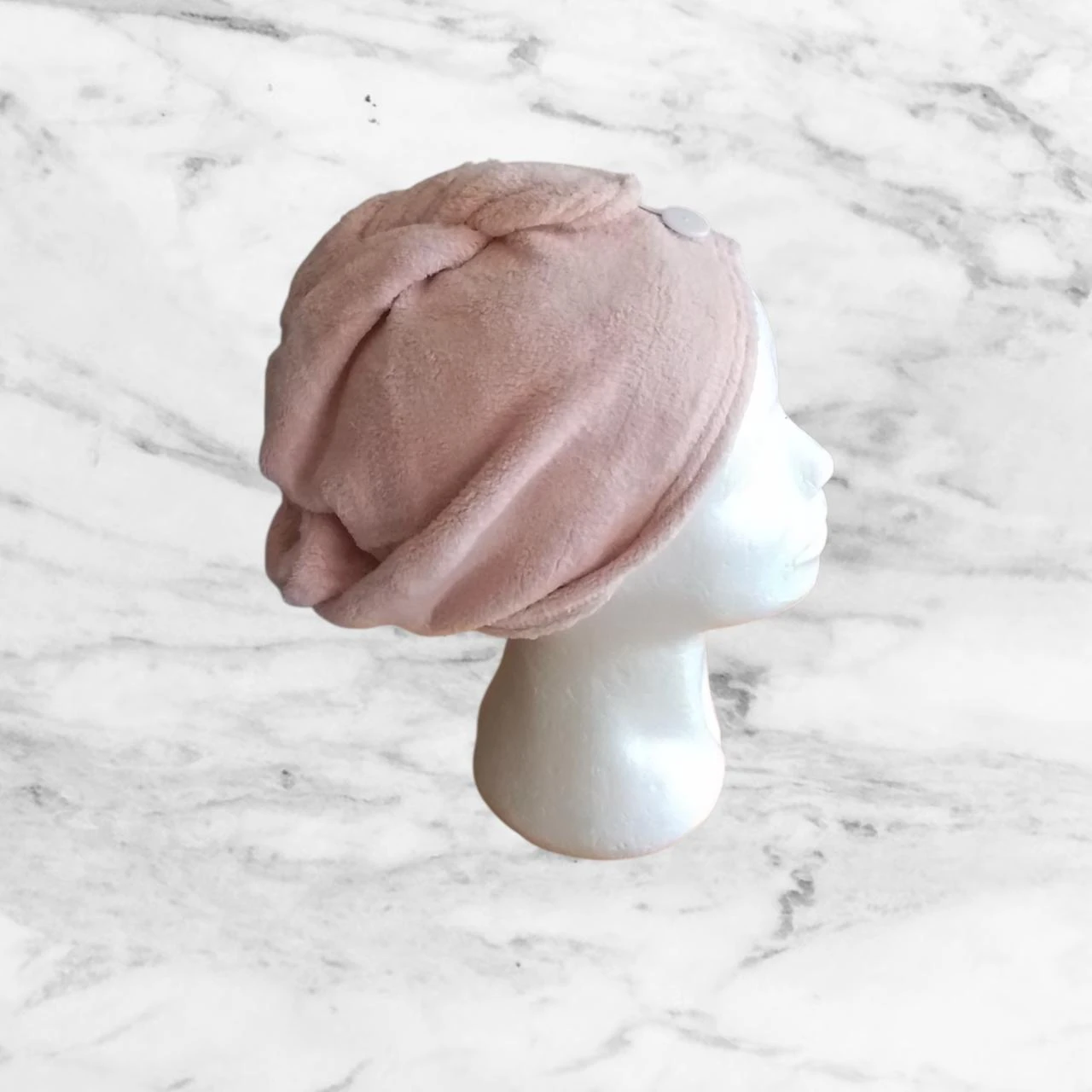 Serviette sèche cheveux rosa nova – photo 4